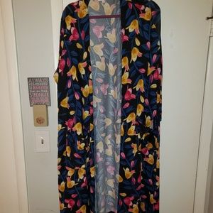 Floral lularoe sarah XL